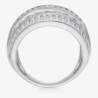 (I / I1) Womens 4 CT. T.W. Lab Grown White Diamond 10K Gold Band
