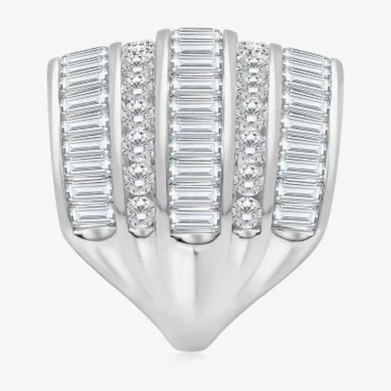 (I / I1) Womens 4 CT. T.W. Lab Grown White Diamond 10K Gold Band