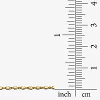 Made in Italy Womens 24K Gold Over Silver 20 Inch Link Chain Necklace