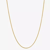 Made in Italy Womens 24K Gold Over Silver 24 Inch Popcorn Chain Necklace