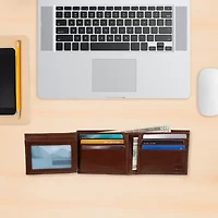 Levi's® Moore Mens Personalized Traveler Wallet