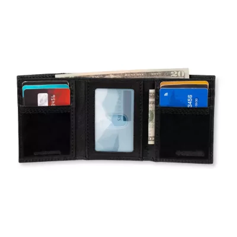 Columbia Rfid Extra Capacity Mens Personalized Trifold Wallet