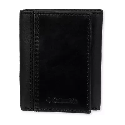 Columbia Rfid Extra Capacity Mens Personalized Trifold Wallet