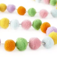 Hope & Wonder 6' Easter Pom Pom Garland