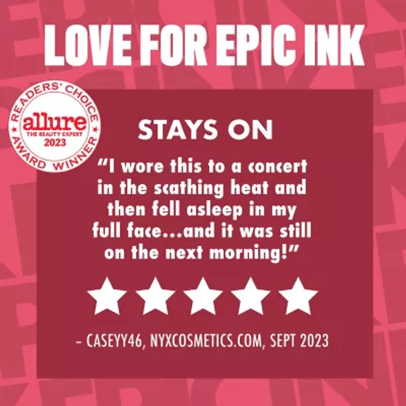 NYX Professional Makeup Epic Ink Waterproof Liquid Eyeliner