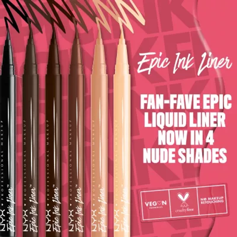NYX Professional Makeup Epic Ink Waterproof Liquid Eyeliner