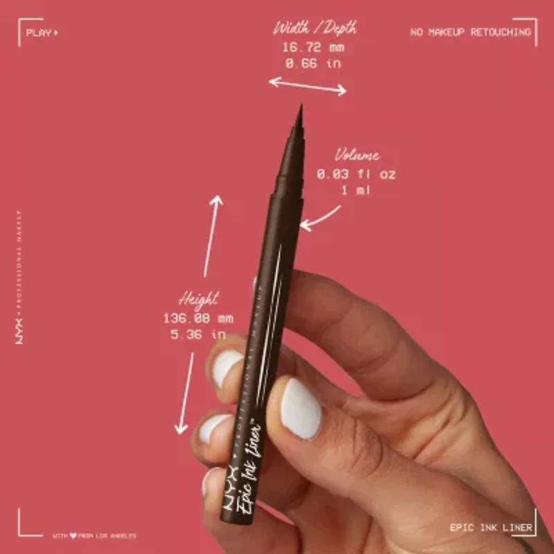 NYX Professional Makeup Epic Ink Waterproof Liquid Eyeliner