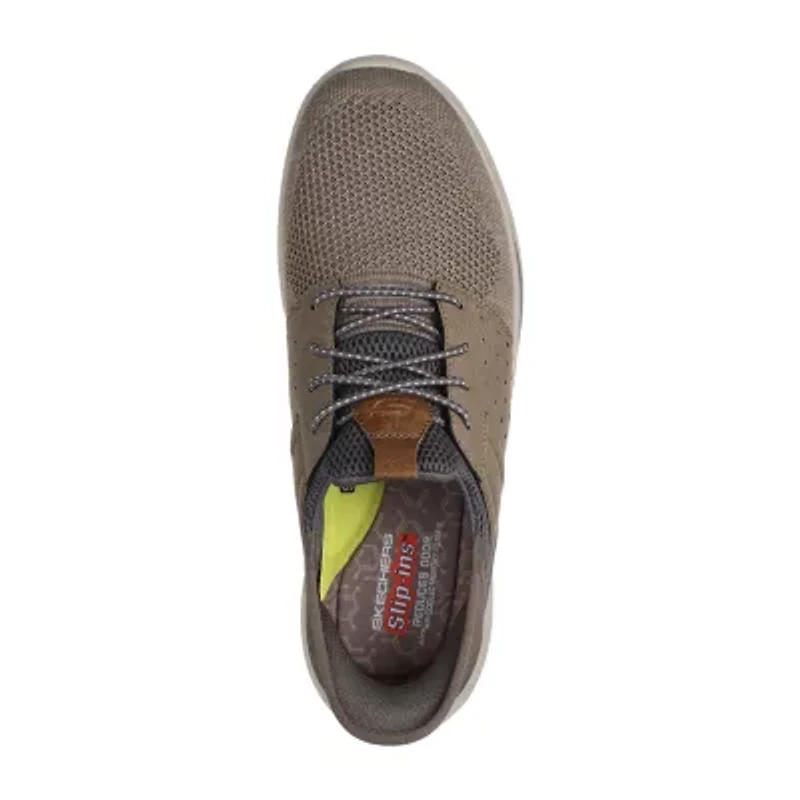Skechers Hands Free Slip-Ins Slade Ocon Mens Closed Toe Slip-On Shoe