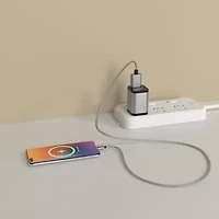Chargeworx A C Wall Charger 3Ft Type C A To Cable