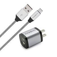 Chargeworx A C Wall Charger 3Ft Type C A To Cable