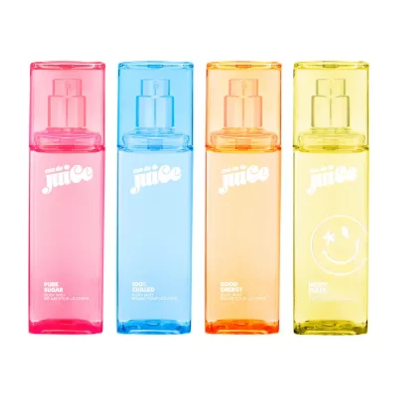 Cosmopolitan Eau De Juice Body Mist 2.5 Oz 4-Pc Coffret Set