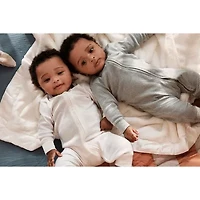 Carter's Baby Boys Crew Neck Long Sleeve Rib 2-pc. Jumpsuit