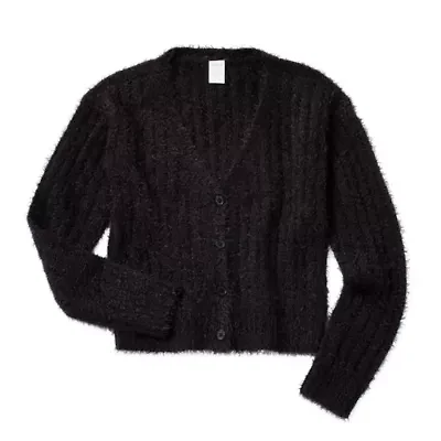 Thereabouts Little & Big Kid Girls Long Sleeve Button Cardigan