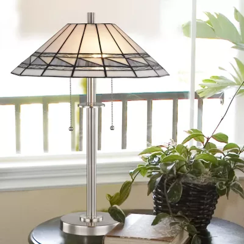 Dale Tiffany Linette Glass Table Lamp