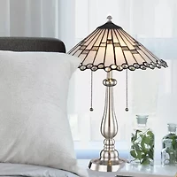 Dale Tiffany Ishmeal Glass Table Lamp
