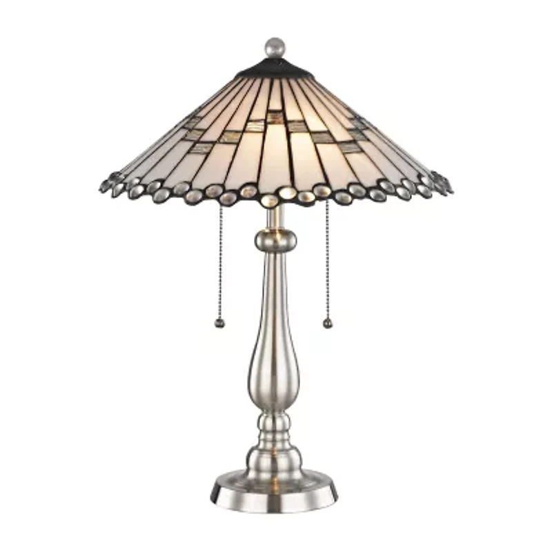 Dale Tiffany Ishmeal Glass Table Lamp