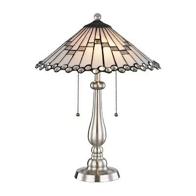 Dale Tiffany Ishmeal Glass Table Lamp
