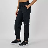 Champion Womens Cinched Mid Rise Active Cargo Pant