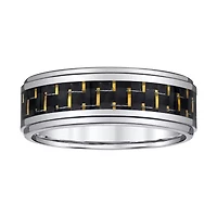 Mens 8MM Tungsten Wedding Band