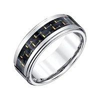 Mens 8MM Tungsten Wedding Band
