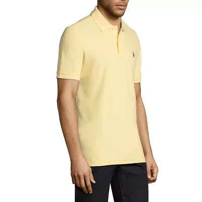 U.S. Polo Assn. Ultimate Pique Stretch Mens Classic Fit Short Sleeve Shirt