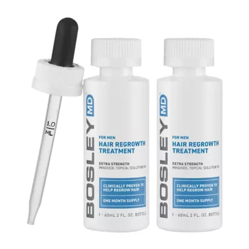 BosleyMD Mens Regrowth Dropper Hair Treatment 2 oz.