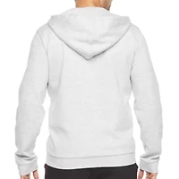 Stylus Mens Full Zip Long Sleeve Fleece Hoodie