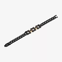 Mens Stainless Steel Cross 2-pc. Jewelry Set