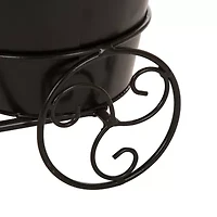 Glitzhome 21.5L Metal Bicycle Planter Stands