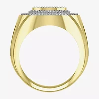Mens CT. T.W. Natural Diamond 10K Gold Fashion Ring