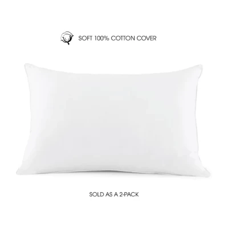 I Am Down Alternative 2-Pack Extra Firm Density Bed Pillow