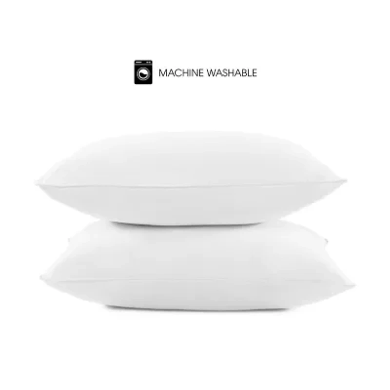 I Am Down Alternative 2-Pack Extra Firm Density Bed Pillow
