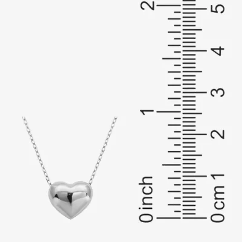 Sterling Silver Heart 3-pc. Jewelry Set