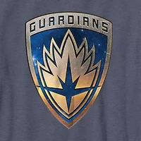 Little & Big Kid Boys Crew Neck Short Sleeve Regular Fit Guardians of the Galaxy Marvel Graphic T-Shirt