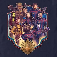 Mens Crew Neck Short Sleeve Regular Fit Guardians of the Galaxy Graphic T-Shirt