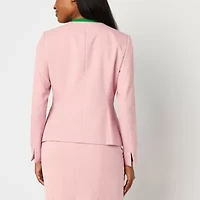 Black Label by Evan-Picone Womens Classic Fit Suit Jacket