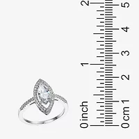 DiamonArt® Lab Created White Cubic Zirconia Sterling Silver 3-pc. Jewelry Set