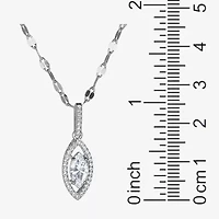 DiamonArt® Lab Created White Cubic Zirconia Sterling Silver 3-pc. Jewelry Set