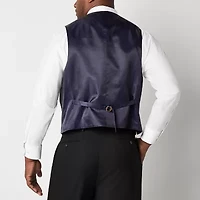 Shaquille O'Neal XLG Mens Stretch Fabric Classic Fit Big and Tall Suit Vest