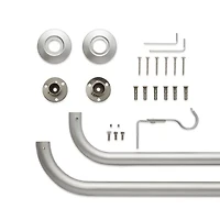 Eclipse Barnes 1 Adjustable Curtain Rod