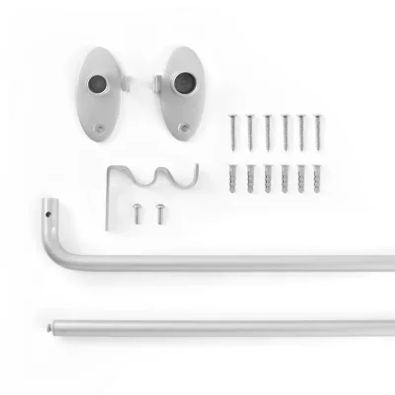 Eclipse Clinton 5/8 IN Adjustable Curtain Rod