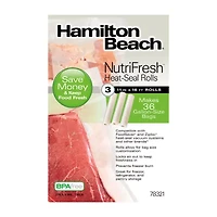 Hamilton Beach® Nutrifresh™ Vacuum Sealer Rolls