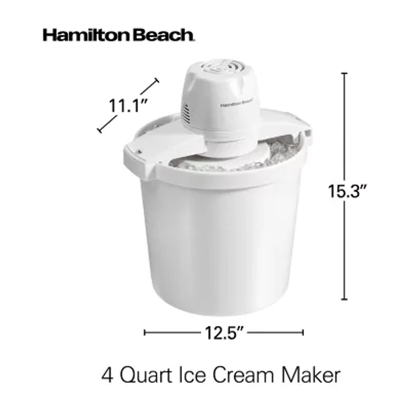 Hamilton Beach® 4-qt. Ice Cream Maker