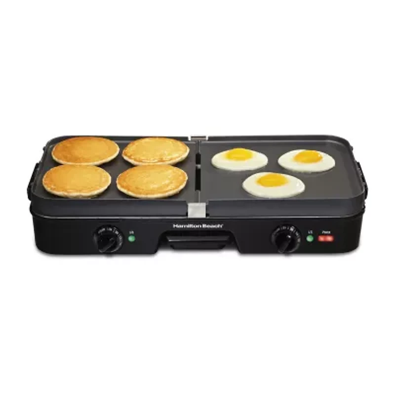 Hamilton Beach® Dual Zone 3-in-1 Griddle/Grill
