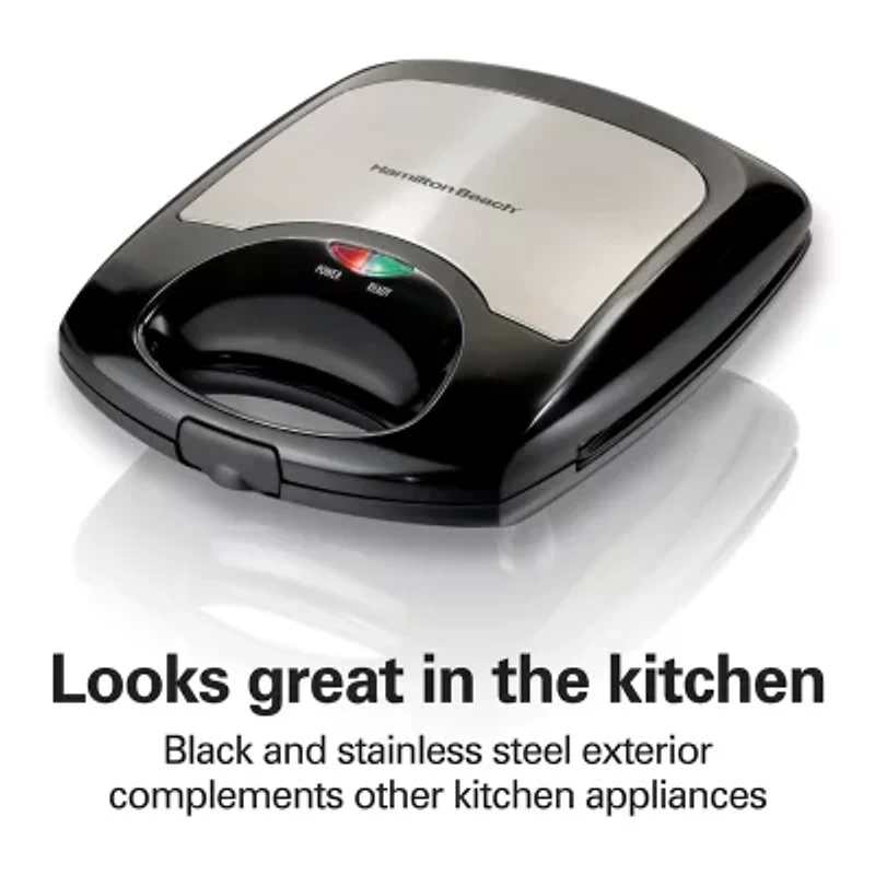 Hamilton Beach® 4-Square Belgian Waffle Maker