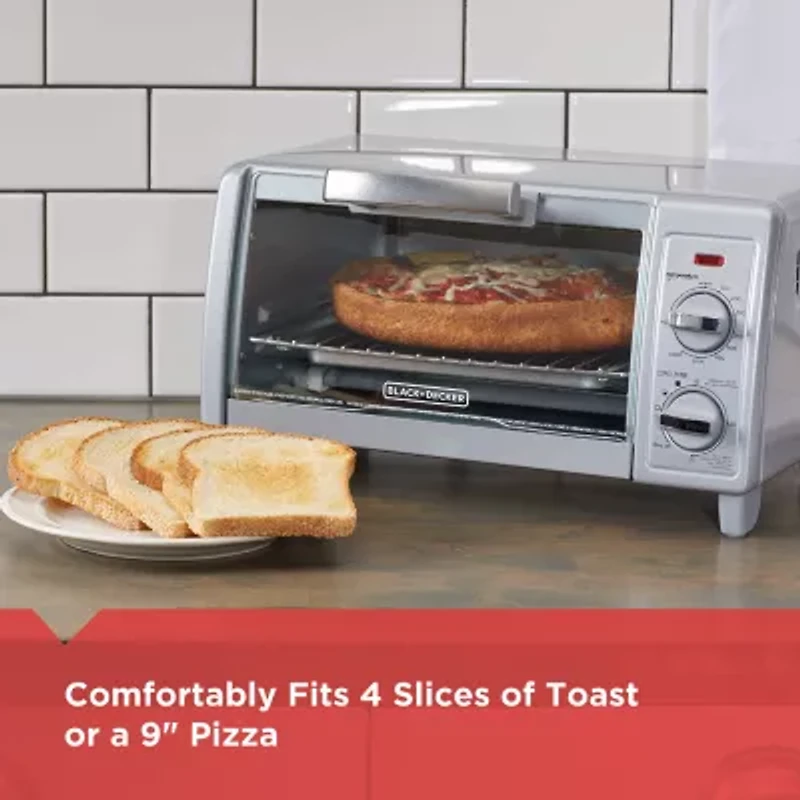 Black + Decker 4-Slice Convection Toaster Oven