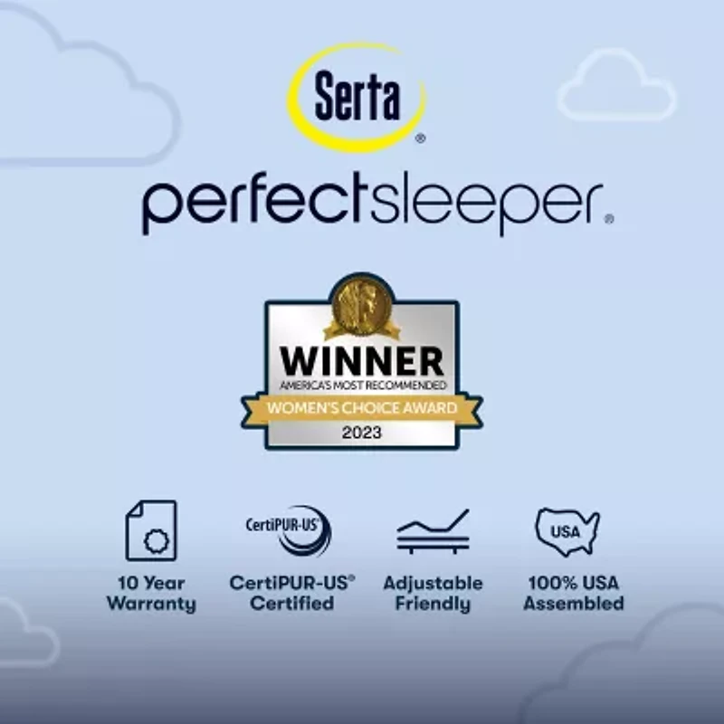 Serta® Perfect Sleeper Adoring Night Plush Tight Top -Mattress Only