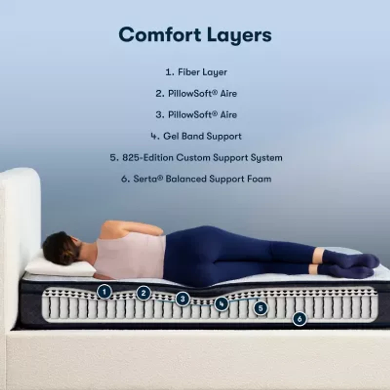 Serta Perfect Sleeper Adoring Night 11" Plush Euro Top - Mattress Only