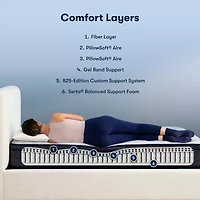 Serta Perfect Sleeper Adoring Night 11" Plush Euro Top - Mattress Only