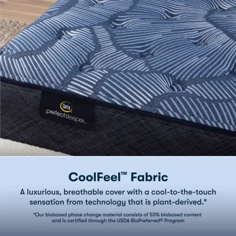Serta Perfect Sleeper Cobalt Calm 13.25" Plush Tight Top